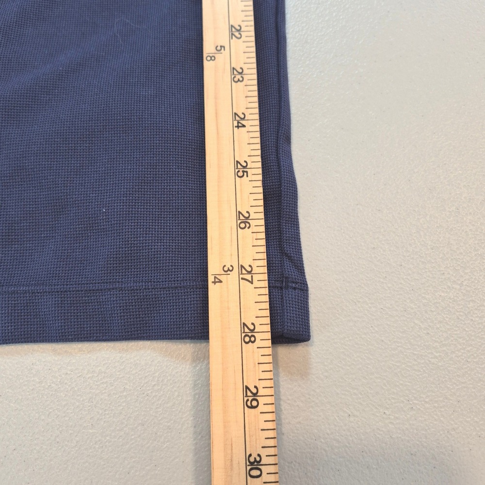 Halara Navy Blue Wide Leg‎ Pleated Athleisure Dress Pants Women's Size S Career - Picture 14 of 15